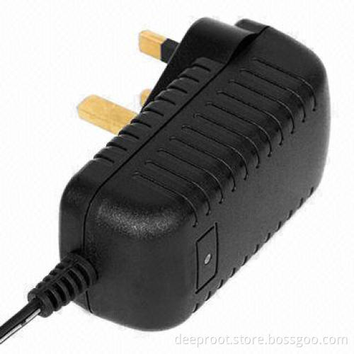 Power Supply for CCTV Camera with 30W Maximum Output Power, British-plug, CE Mark